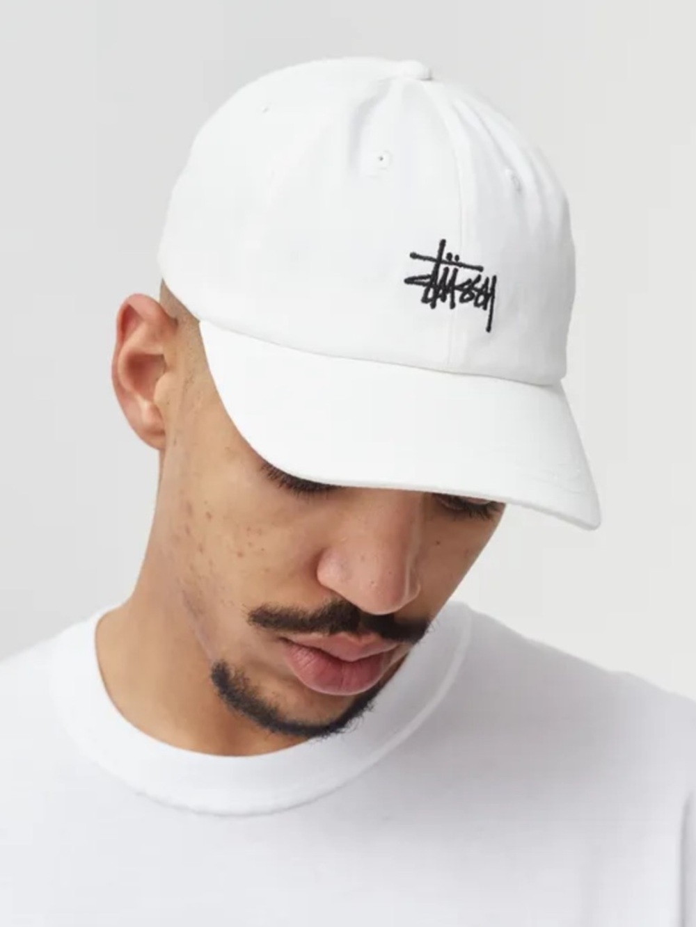 Stüssy White Baseball Hat Logo PriceFirm!